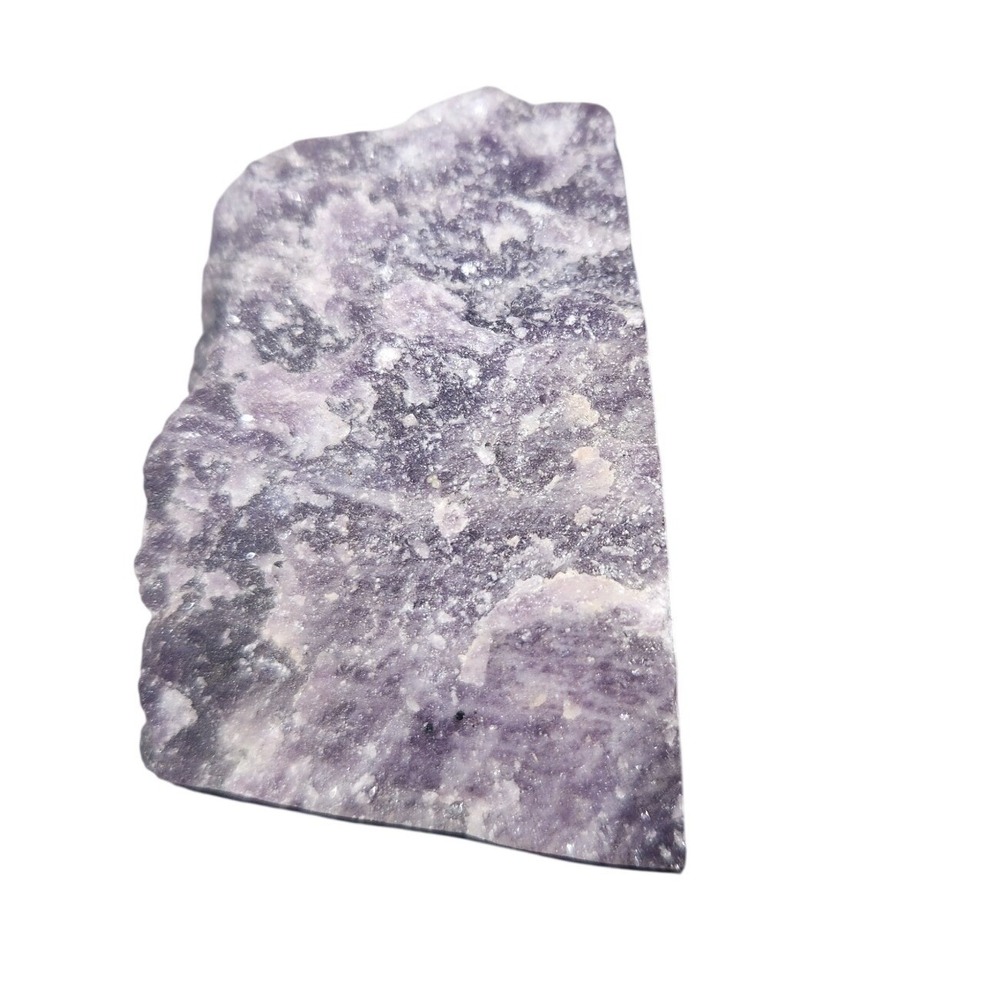 Natural Lepidolite Raw Stone Purple Mica Crystal Mineral Specimen 1.75 Inch